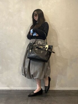 「CHARLES & KEITH（チャールズ & キース）のアイテム（キーケース/キーアクセサリー）」を使った、CHARLES & KEITHさん（レディース・160cm）の春コーディネート