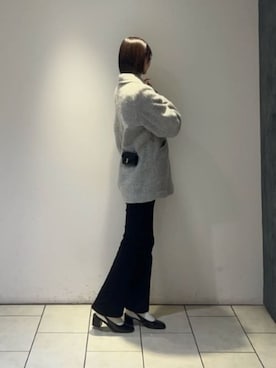 「CHARLES & KEITH（チャールズ & キース）のアイテム（財布）」を使った、CHARLES & KEITHさん（レディース・160cm）の冬コーディネート