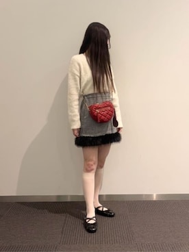 「アイテム（財布/小物）」を使った、CHARLES & KEITHさん（レディース・160cm）の冬コーディネート