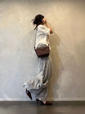 「CHARLES & KEITH（チャールズ & キース）のアイテム（パンプス）」を使った、CHARLES & KEITHさん（レディース・160cm）の秋コーディネート