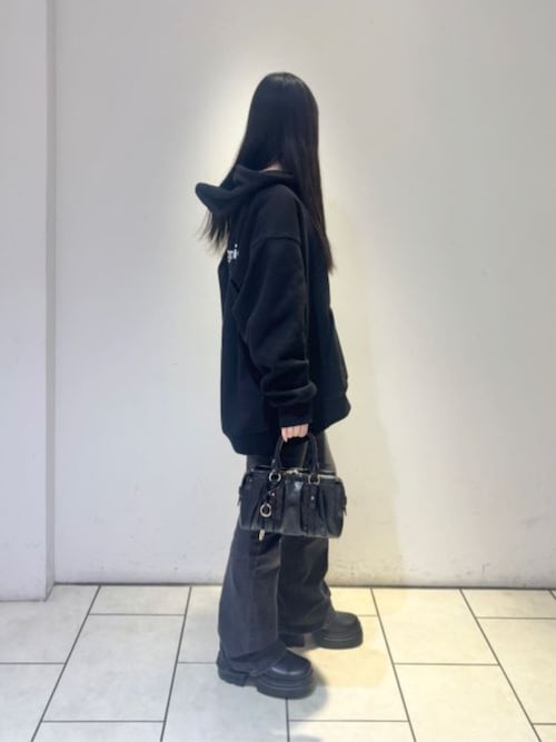 レースアップ チャンキーアンクルブーツ（ブーツ）｜CHARLES & KEITH