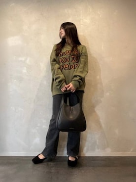 「CHARLES & KEITH（チャールズ & キース）のアイテム（パンプス）」を使った、CHARLES & KEITHさん（レディース・160cm）の秋コーディネート