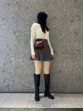 CHARLES & KEITHさん（レディース・160cm）の冬コーディネート