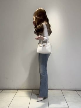 「CHARLES & KEITH（チャールズ & キース）のTaylen テイレン スリングバッグパンプス（パンプス）」を使った、CHARLES & KEITHさん（レディース・160cm）の春コーディネート
