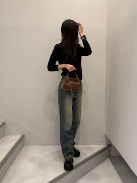「CHARLES & KEITH（チャールズ & キース）のアイテム（ブーツ）」を使った、CHARLES & KEITHさん（レディース・160cm）の秋コーディネート