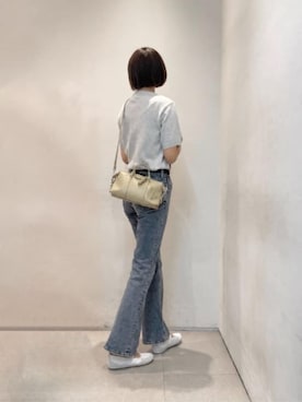 「CHARLES & KEITH（チャールズ & キース）のアイテム（スニーカー）」を使った、CHARLES & KEITHさん（レディース・160cm）の夏コーディネート