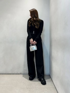 「CHARLES & KEITH（チャールズ & キース）のアイテム（ブーツ）」を使った、CHARLES & KEITHさん（レディース・160cm）の秋コーディネート