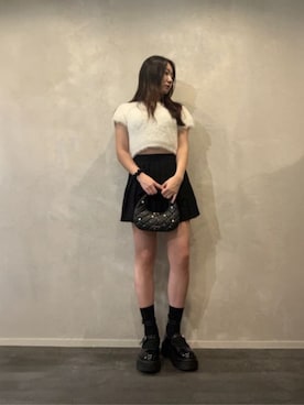 「CHARLES & KEITH（チャールズ & キース）のアイテム（パンプス）」を使った、CHARLES & KEITHさん（レディース・160cm）の秋コーディネート