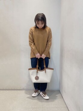 「CHARLES & KEITH（チャールズ & キース）のアイテム（スニーカー）」を使った、CHARLES & KEITHさん（レディース・160cm）の春コーディネート