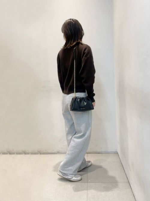 チャールズアンドキース Ciara シアラ デニムルーシュドクロスボディー
