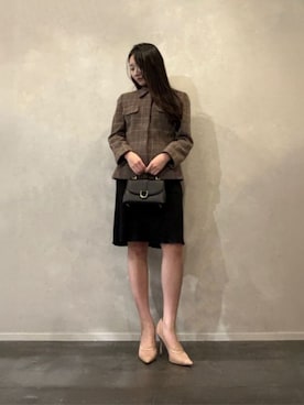 CHARLES & KEITHさん（レディース・160cm）の冬コーディネート