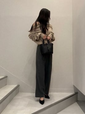 CHARLES & KEITHさん（レディース・160cm）の冬コーディネート