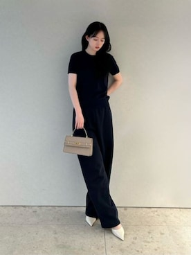 「CHARLES & KEITH（チャールズ & キース）のTaylen テイレン スリングバッグパンプス（パンプス）」を使った、CHARLES & KEITHさん（レディース・160cm）の夏コーディネート