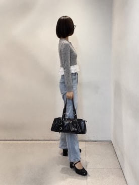 「CHARLES & KEITH（チャールズ & キース）のアイテム（パンプス）」を使った、CHARLES & KEITHさん（レディース・160cm）の秋コーディネート