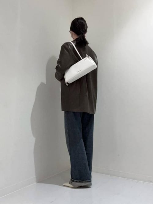 美品✨チャールズ＆キース/ボウイロンゲイティッドトラペーズショルダーバッグ CHARLES ＆ KEITH（チャールズ&キース） ショルダーバッグ バッグ
