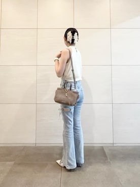 「CHARLES & KEITH（チャールズ & キース）のアイテム（パンプス）」を使った、CHARLES & KEITHさん（レディース・160cm）の秋コーディネート