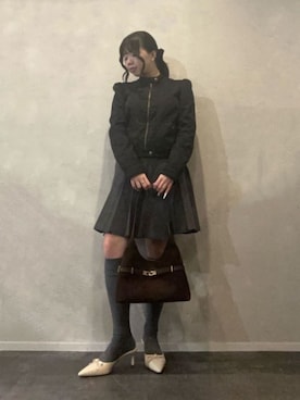 CHARLES & KEITHさん（レディース・160cm）の冬コーディネート
