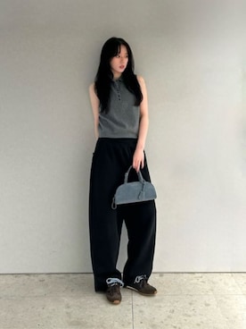 「CHARLES & KEITH（チャールズ & キース）のアイテム（スニーカー）」を使った、CHARLES & KEITHさん（レディース・160cm）の夏コーディネート