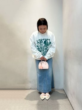 「CHARLES & KEITH（チャールズ & キース）のアイテム（キーケース/キーアクセサリー）」を使った、CHARLES & KEITHさん（レディース・160cm）の春コーディネート