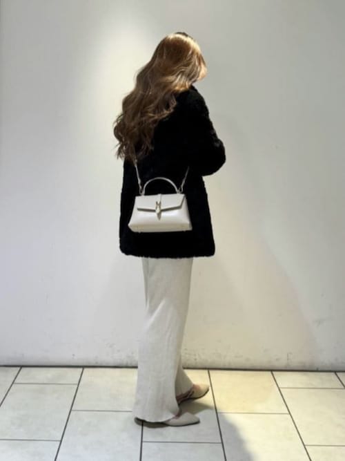 Adalyn アダリン メタリックバックル チェーンストラップ トップ