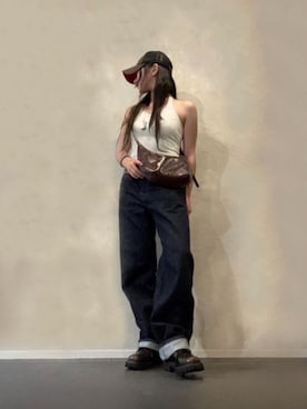 「CHARLES & KEITH（チャールズ & キース）のアイテム（ブーツ）」を使った、CHARLES & KEITHさん（レディース・160cm）の秋コーディネート