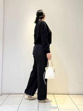 「CHARLES & KEITH（チャールズ & キース）のSepphe セフェ スタッズストラップパンプス（パンプス）」を使った、CHARLES & KEITHさん（レディース・160cm）の春コーディネート