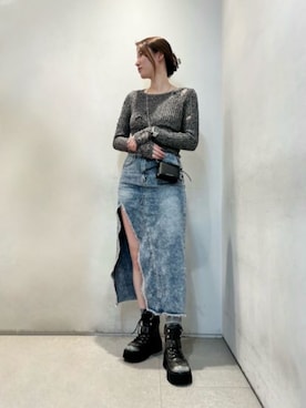 「アイテム（財布/小物）」を使った、CHARLES & KEITHさん（レディース・160cm）の冬コーディネート