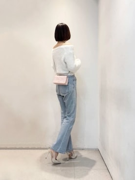 「CHARLES & KEITH（チャールズ & キース）のアイテム（財布）」を使った、CHARLES & KEITHさん（レディース・160cm）の春コーディネート