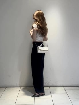 「CHARLES & KEITH（チャールズ & キース）のアイテム（財布）」を使った、CHARLES & KEITHさん（レディース・160cm）の夏コーディネート