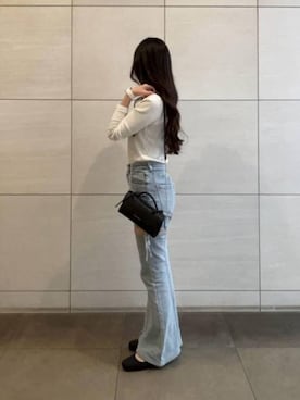 「CHARLES & KEITH（チャールズ & キース）のアイテム（財布）」を使った、CHARLES & KEITHさん（レディース・160cm）の冬コーディネート