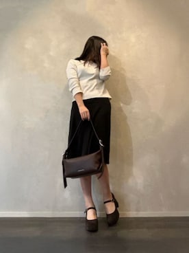 「CHARLES & KEITH（チャールズ & キース）のアイテム（パンプス）」を使った、CHARLES & KEITHさん（レディース・160cm）の秋コーディネート