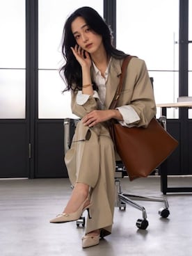 CHARLES & KEITHさん（レディース・160cm）の冬コーディネート