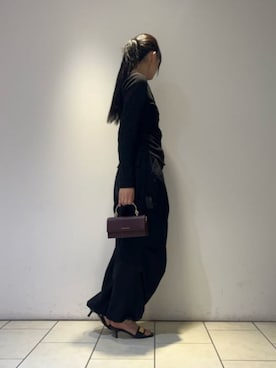 「CHARLES & KEITH（チャールズ & キース）のアイテム（財布）」を使った、CHARLES & KEITHさん（レディース・160cm）の春コーディネート