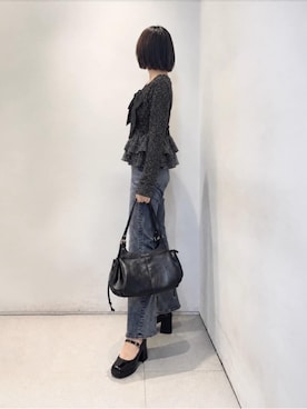 「CHARLES & KEITH（チャールズ & キース）のアイテム（パンプス）」を使った、CHARLES & KEITHさん（レディース・160cm）の秋コーディネート