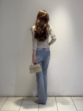 「CHARLES & KEITH（チャールズ & キース）のKaleen カリーン スリングバックスティレット（パンプス、ベージュ系）」を使った、CHARLES & KEITHさん（レディース・160cm）の夏コーディネート