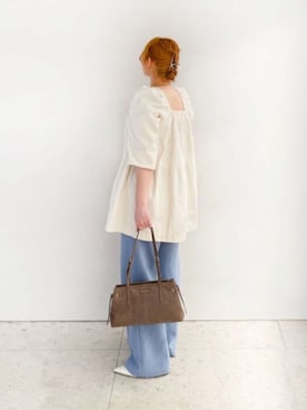 「CHARLES & KEITH（チャールズ & キース）のアイテム（サンダル）」を使った、CHARLES & KEITHさん（レディース・160cm）の夏コーディネート
