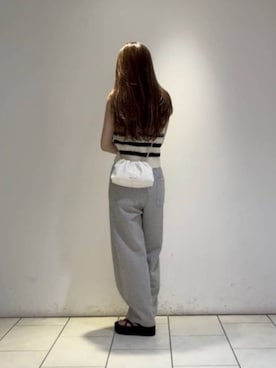「CHARLES & KEITH（チャールズ & キース）のアイテム（サンダル）」を使った、CHARLES & KEITHさん（レディース・160cm）の夏コーディネート