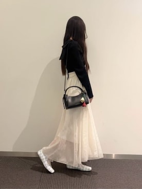 「アイテム（財布/小物）」を使った、CHARLES & KEITHさん（レディース・160cm）の冬コーディネート