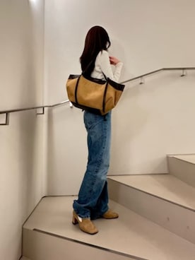 「CHARLES & KEITH（チャールズ & キース）のアイテム（ローファー）」を使った、CHARLES & KEITHさん（レディース・160cm）の秋コーディネート