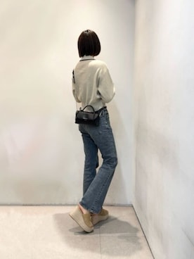 「CHARLES & KEITH（チャールズ & キース）のアイテム（財布）」を使った、CHARLES & KEITHさん（レディース・160cm）の夏コーディネート