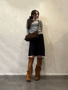 CHARLES & KEITHさん(レディース・160cm)の冬コーディネート