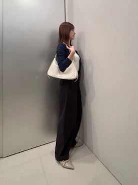 「CHARLES & KEITH（チャールズ & キース）のアイテム（パンプス）」を使った、CHARLES & KEITHさん（レディース・160cm）の秋コーディネート