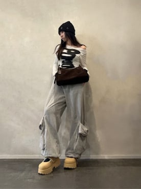 CHARLES & KEITHさん（レディース・160cm）の冬コーディネート