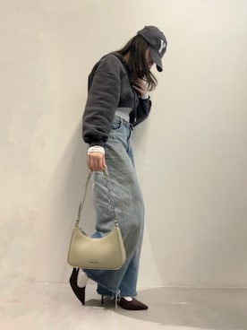「CHARLES & KEITH（チャールズ & キース）のKaia カイア スリングバックパンプス（パンプス）」を使った、CHARLES & KEITHさん（レディース・160cm）の春コーディネート