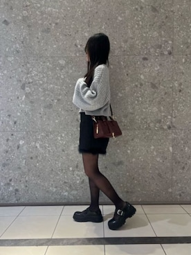 CHARLES & KEITHさん（レディース・160cm）の冬コーディネート