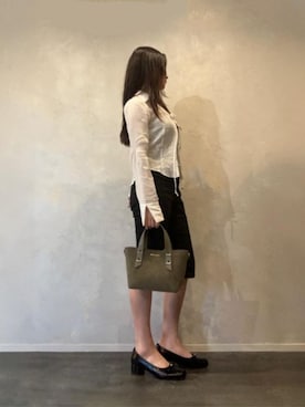 「CHARLES & KEITH（チャールズ & キース）のアイテム（パンプス）」を使った、CHARLES & KEITHさん（レディース・160cm）の秋コーディネート