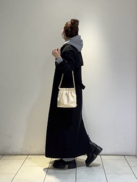 CHARLES & KEITHさん（レディース・160cm）の冬コーディネート