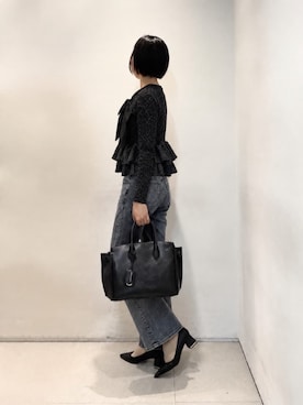 「CHARLES & KEITH（チャールズ & キース）のアイテム（パンプス）」を使った、CHARLES & KEITHさん（レディース・160cm）の秋コーディネート
