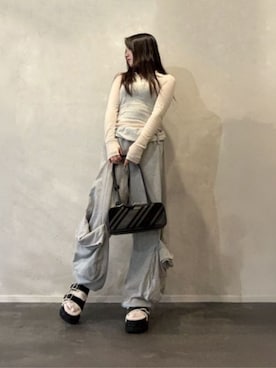 CHARLES & KEITHさん（レディース・160cm）の冬コーディネート