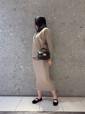 CHARLES & KEITHさん（レディース・160cm）の冬コーディネート